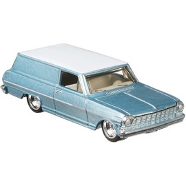 Hot Wheels Collector, Fast Wagons 64 Chevy Nova Panel, Vehículo de Juguete para niños de 3 años en adelante