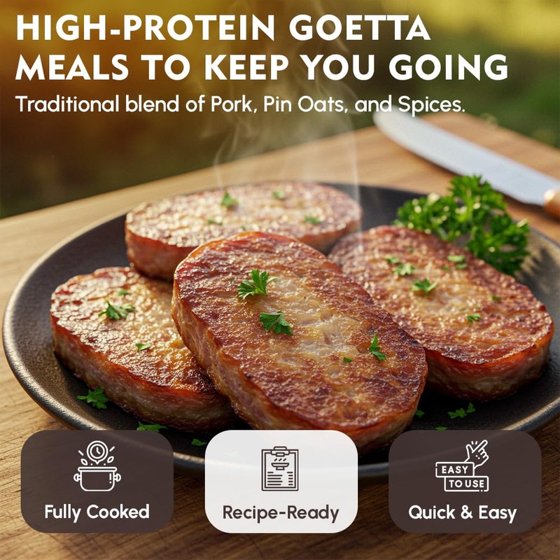 Werling & Sons Grandma Werling’s Goetta 14.5 Oz – Fully