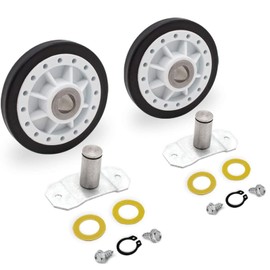 Upgraded LA-1008 Dryer Rear Drum Support Roller Kit by Sikawai Fit for Whirl-pool Ro-per Ad-miral Dryer Repair Kit Replaces LA-1008VP 53-0312N PS2162268 31001096