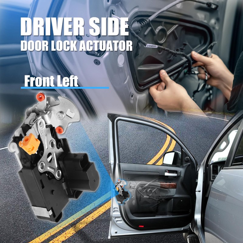 931-318 Door Lock Latch Actuator Front Left Driver Side for