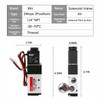 RIH Pneumatics Solenoid Valve 1/4" NPT DC24V Single Coil Pilot-Operated