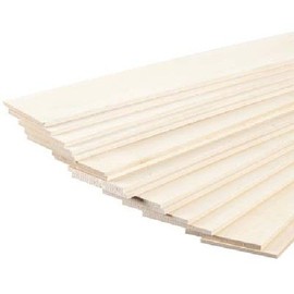 Bass Wood 1/8 X 2 x 24in (5) BWS3262 - Quantity is Listed in Parenthesis in Title