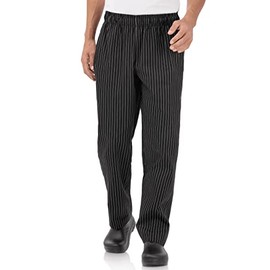 Chef Works mens Designer Baggy chefs pants, Pinstripe, XX-Large US