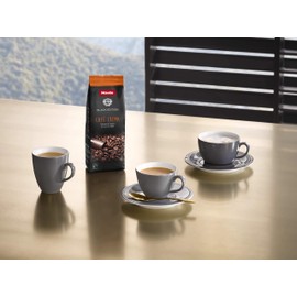 Miele Black Edition Café Crema Hand-Selected & Hand-Roasted Whole Coffee Beans - USDA Organic, Fair Trade Certified - 8.8 oz (250g), 2 Pack