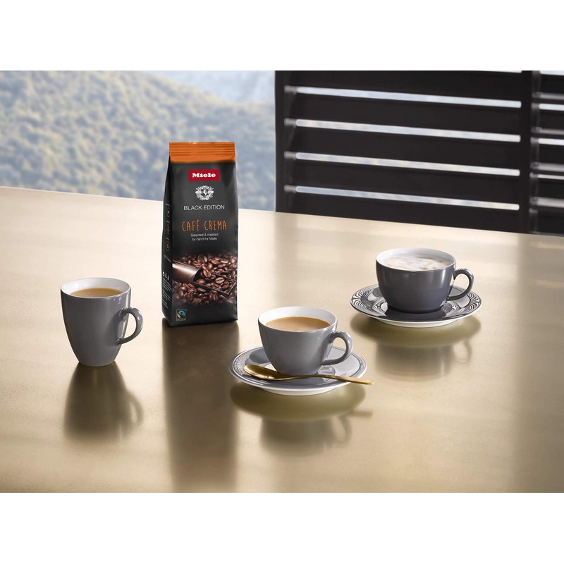 Miele Black Edition Café Crema Hand-Selected & Hand-Roasted Whole Coffee