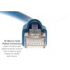 CablesAndKits - Shielded (STP) Cat6a Ethernet Cable, Booted, Jacket: PVC