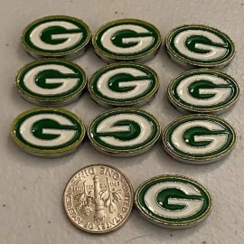 Green Bay Packers slide charms