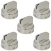 INGQI New 5 Pcs WB03X24818 Stove Knob Replacement Fit for