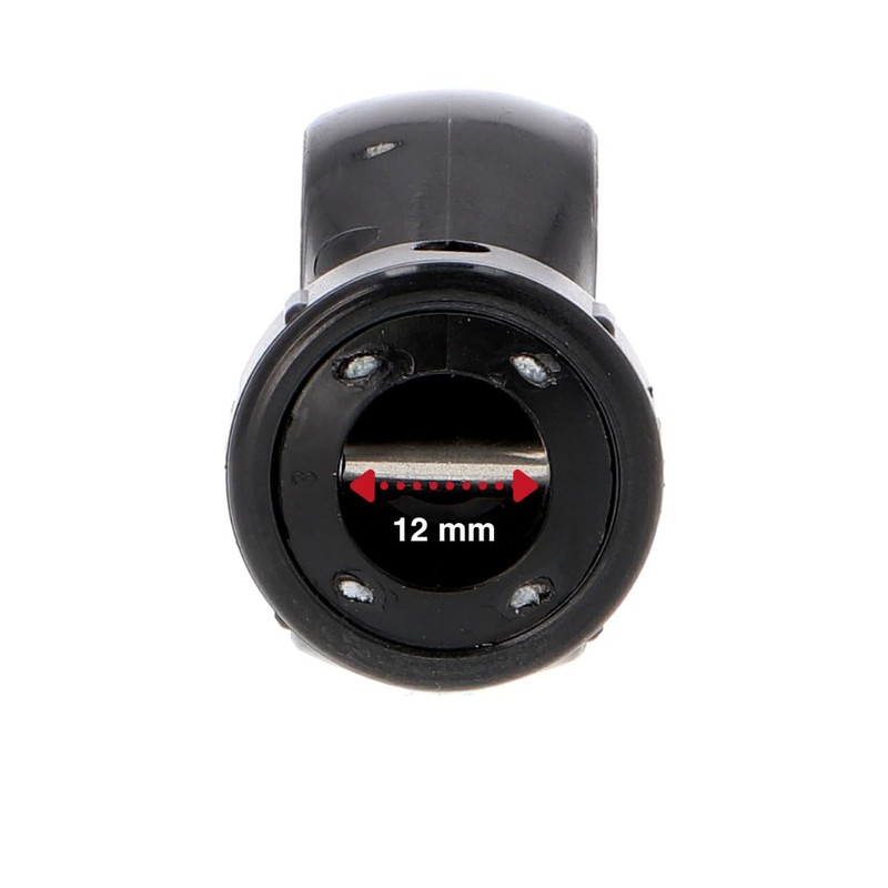 WAREMA Eyelet for awning gear | black | with connection