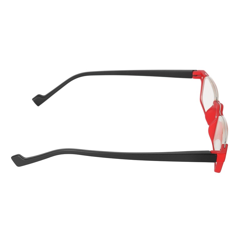 Half Rim Reading Glasses High Definition Spring Hinge Fashionable Rectangular