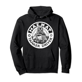 Hazmat Tanker Truck Driver Pullover Hoodie