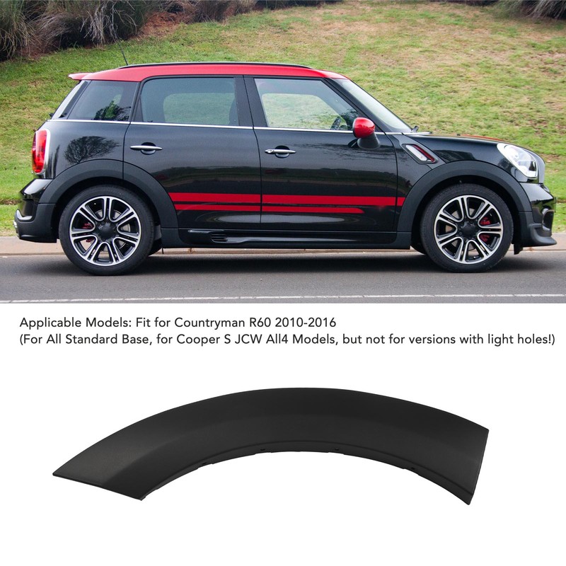 Rear Wheel Arch Trim Stylish Improve Stability Wheel Eyebrow Molding