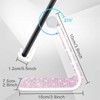MOSSTYUS Bling Rhinestone Adjustable Phone Stand Sparkling Non-Slip Holder for