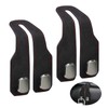 YCSONLY 2 Pcs Car Bag Hooks, Leather Seat Organiser Hooks,