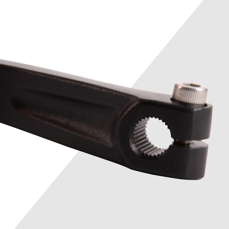 GOOFIT Black CNC 0.47 Inch Universal Motorcycle Gear Lever Aluminium