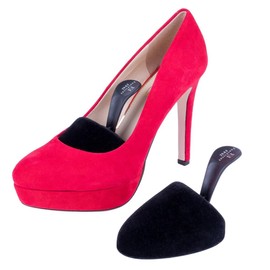 FootFitter Foam Shoe Tree with Handle for Women's High Heels - 3 PACK Round Toe Trees (Size 5-8)