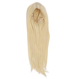Pelucas Largas y Rectas Doradas, Pelucas Doradas para Mujeres, Peluca Larga y Recta, Flequillo Rubio, Pelucas Largas s, Perfectas para Fiestas,