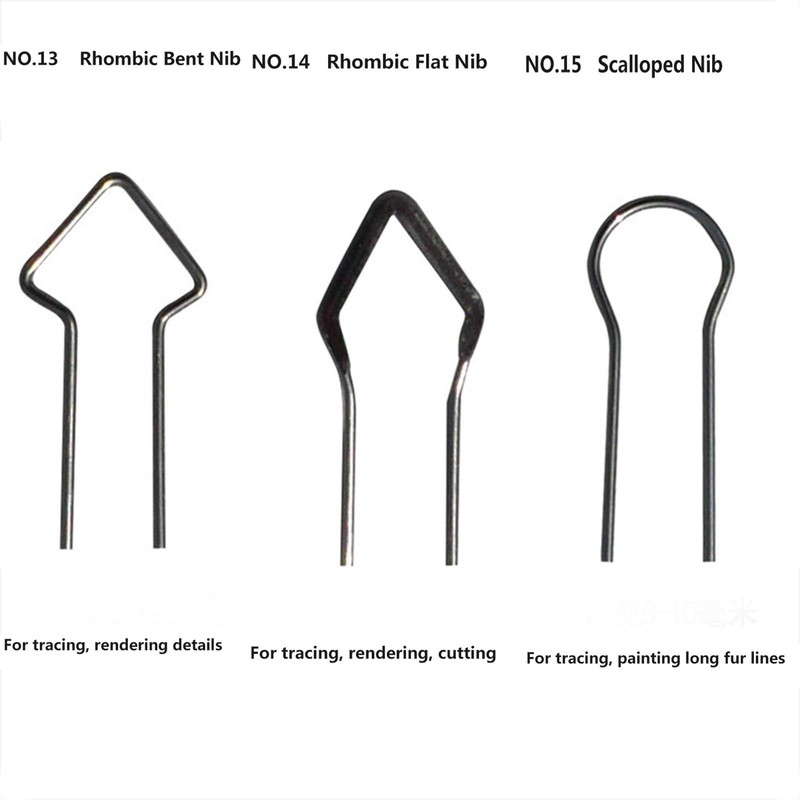 LICHIFIT 23 x 1mm Pyrography Wire Tip Set for 30-50W