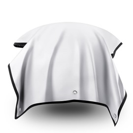 GliCraft 27 x 36 inch Jumbo Machine Cover Breathable Tool Saver Machine Cover to Prevent Equipment Rust Dust Proof Tear Resistant Silver