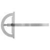 WRS Precision Protractor Scale Matte Chrome Anti-Glare with Metal Locking