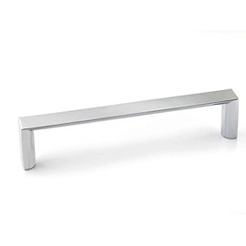 Richelieu Hardware BP56325160174 Mégantic Collection 6 5/16-inch (160 mm) Center-to-Center Matte Chrome Modern Cabinet and Drawer Pull Handle for Kitchen, Bathroom, and Furniture