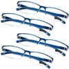 TERAISE Anti- UV Reading Glasses 4 Pairs Blue Light Blocking