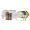 Ökolution Disposable Paper Plates Pack of 25 Biodegradable FSC Made