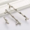 ESreake 6Pcs Bamboo Shape Solid Zinc Alloy Cabinet Knobs Handle
