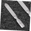 minkissy 2-pack Stainless Steel Nail Files Double Sided Manicure Tools