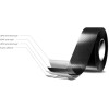 G-TAPE Nichigo 3040BK 2" x 65' Self-Adhering Flashing Tape