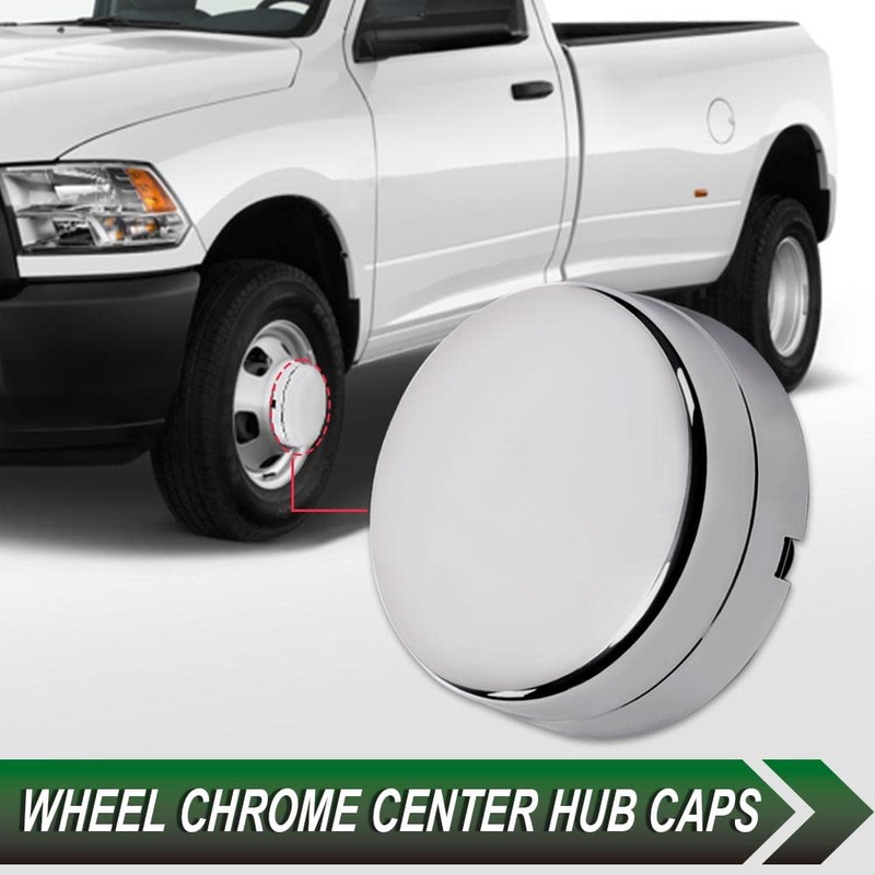 VRracing 2PCS Wheel Center Caps Compatible with 2003-2017 Dodge Ram