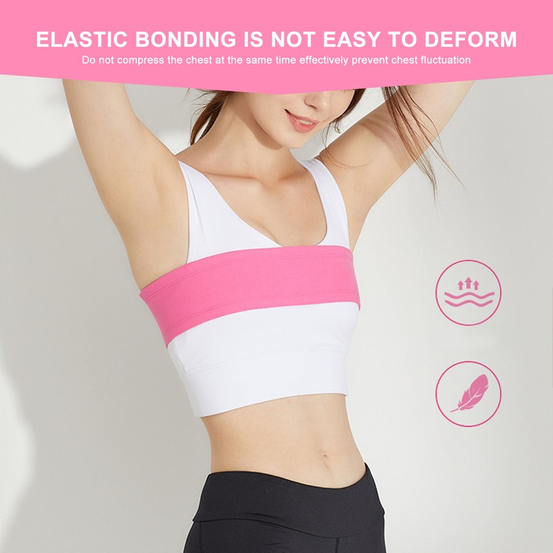 Breast Compression Band High Impact Breast Support Strap Post Surgery