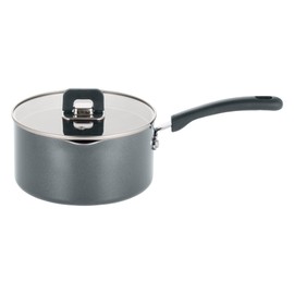 NutriChef Saucepan Pot with Lid-Non-Stick Stylish Kitchen Cookware with Foldable Knob, 1.5 Quart, Works with Model: NCCWSTKGRY (Gray), One Size