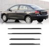 LUJUNTEC 4PCS Automotive Weatherstrip Window Seal Replacement for 2007-2016 For