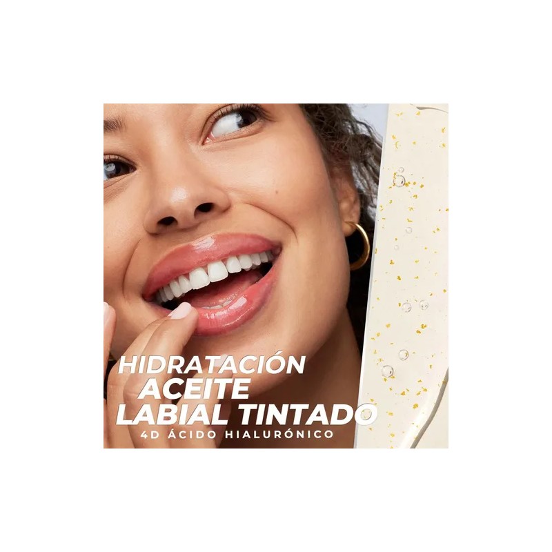 4d Hialurónico Hidratante Acabado Gloss Lip Oil Dreamy Rose