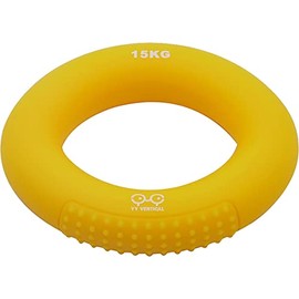 YY Vertical Climbing Ring Yellow - Climbing Accessories 15 kg