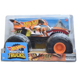 Hot Wheels Monster Trucks Tiger Shark, 1:24 Scale die cast
