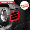 Car Dashboard Side Air Conditioning Vent Decoration Cover for Jeep