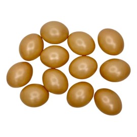 Huevo Pascua 12 Piezas Plastico Vacios Para Pintar Decoracio