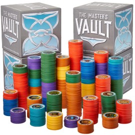 The Master's Vault: 150 D&D Quick Reference Item Cards or Item Tokens from 5E Player's Handbook - Illustrated TTRPG Weapons, Armors, Spellcasting Focuses, and More – D&D Accessories (Tokens 4-pack)