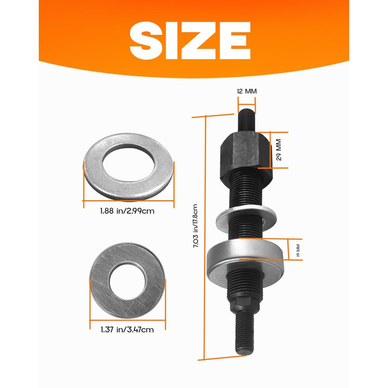 66515 Harmonic Balancers Installation Tool Harmonic Balancer Puller Installer Set