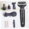 1Set Electric Razor and Hair Trimmer Set Rechargeable Multifunctional Clipper