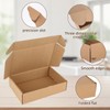 Small Cardboard Boxes, Brown Corrugated Shipping Boxes 7.3x5 x1.8 Inches