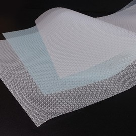 Multi-purpose mat, transparent non-slip mat 30x50cm - pink 4ea