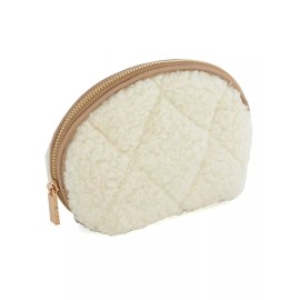 SHIRALEAH DAVOS COSMETIC POUCH IVORY BRAND NEW FALL 2023-SO CUTE AND CHIC!!