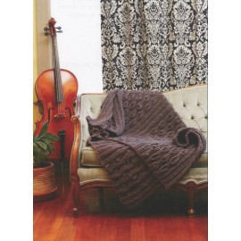 Imperial Stock Ranch Knitting Pattern 138 Heirloom Pencil Roving Throw