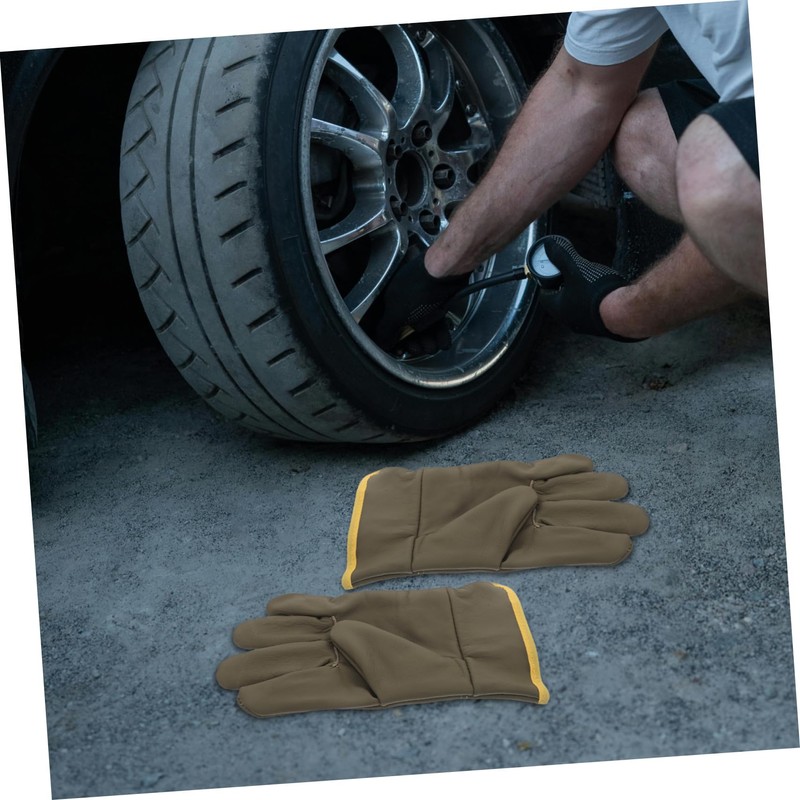 ULTECHNOVO 1 Pair High Heat Resistant Welding Gloves for Electricians