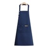 KIKIMOLO Adjustable Strap Apron, Abrasion Resistant, Thick, Dustproof, Dirt-Proof, Waterproof,