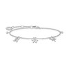 THOMAS SABO A2027-051-14 Women's Bracelet Butterfly Stones White 925 Sterling