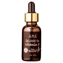 JNC 20 000 IU Vitamin E Pure Beauty Oil, 1 unit, 30ml / JNC 20 000 IU 비타민E 퓨어 뷰티 오일, 1개, 30ml